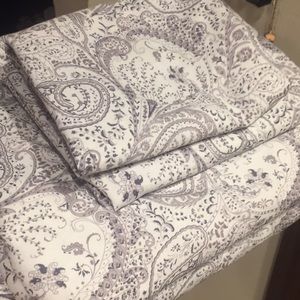 Mellanni Paisley/Floral Queen Sheets